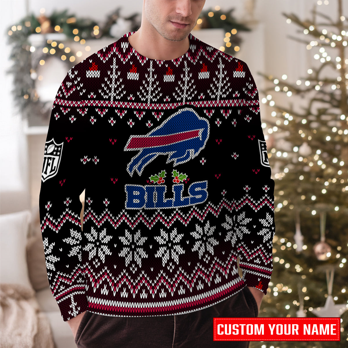 Buffalo Bills Premium Ugly Christmas Sweater Special Edition AZCAUSW000082