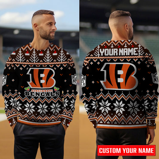 Cincinnati Bengals Premium Ugly Christmas Sweater Special Edition AZCAUSW000083