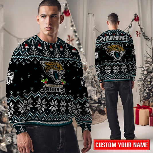 Jacksonville Jaguars Premium Ugly Christmas Sweater Special Edition AZCAUSW000088
