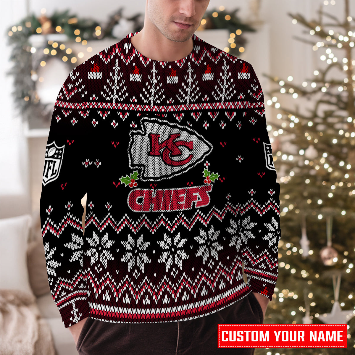 Kansas City Chiefs Premium Ugly Christmas Sweater Special Edition AZCAUSW000089