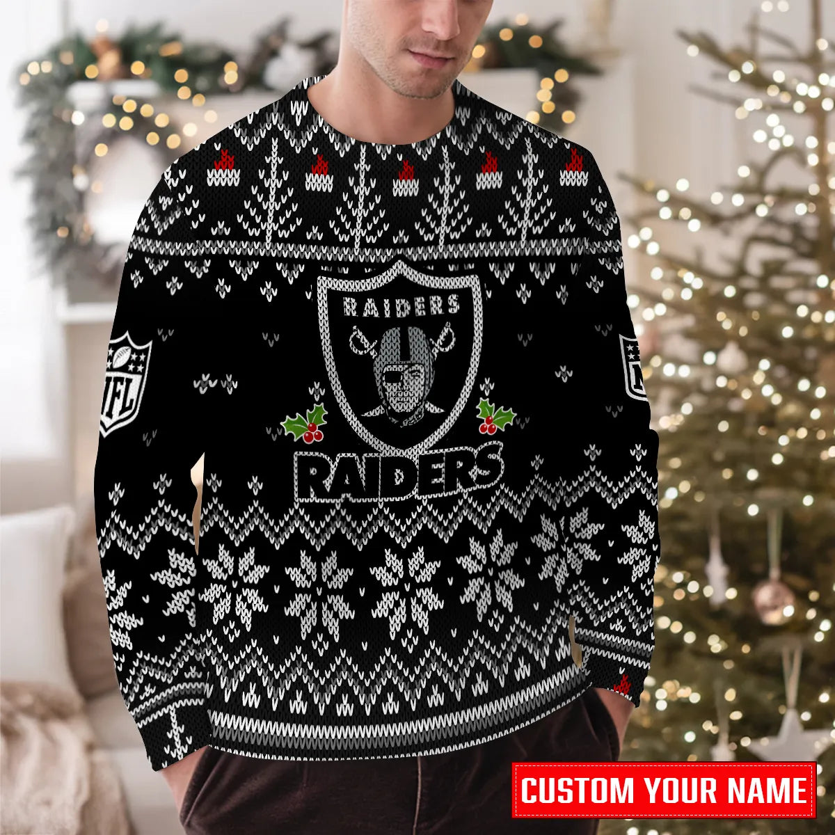 Las Vegas Raiders Premium Ugly Christmas Sweater Special Edition AZCAUSW000090