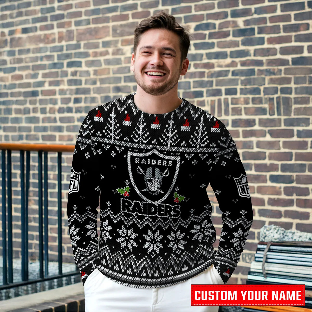 Las Vegas Raiders Premium Ugly Christmas Sweater Special Edition AZCAUSW000090