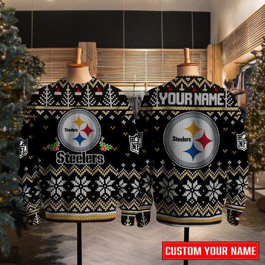 Pittsburgh Steelers Premium Ugly Christmas Sweater Special Edition AZCAUSW000095