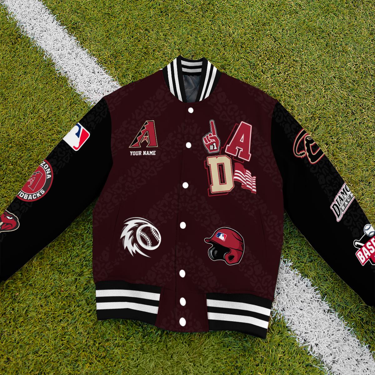 Arizona Diamondbacks Premium New Varsity Jacket MLB AZCAVJK0000226