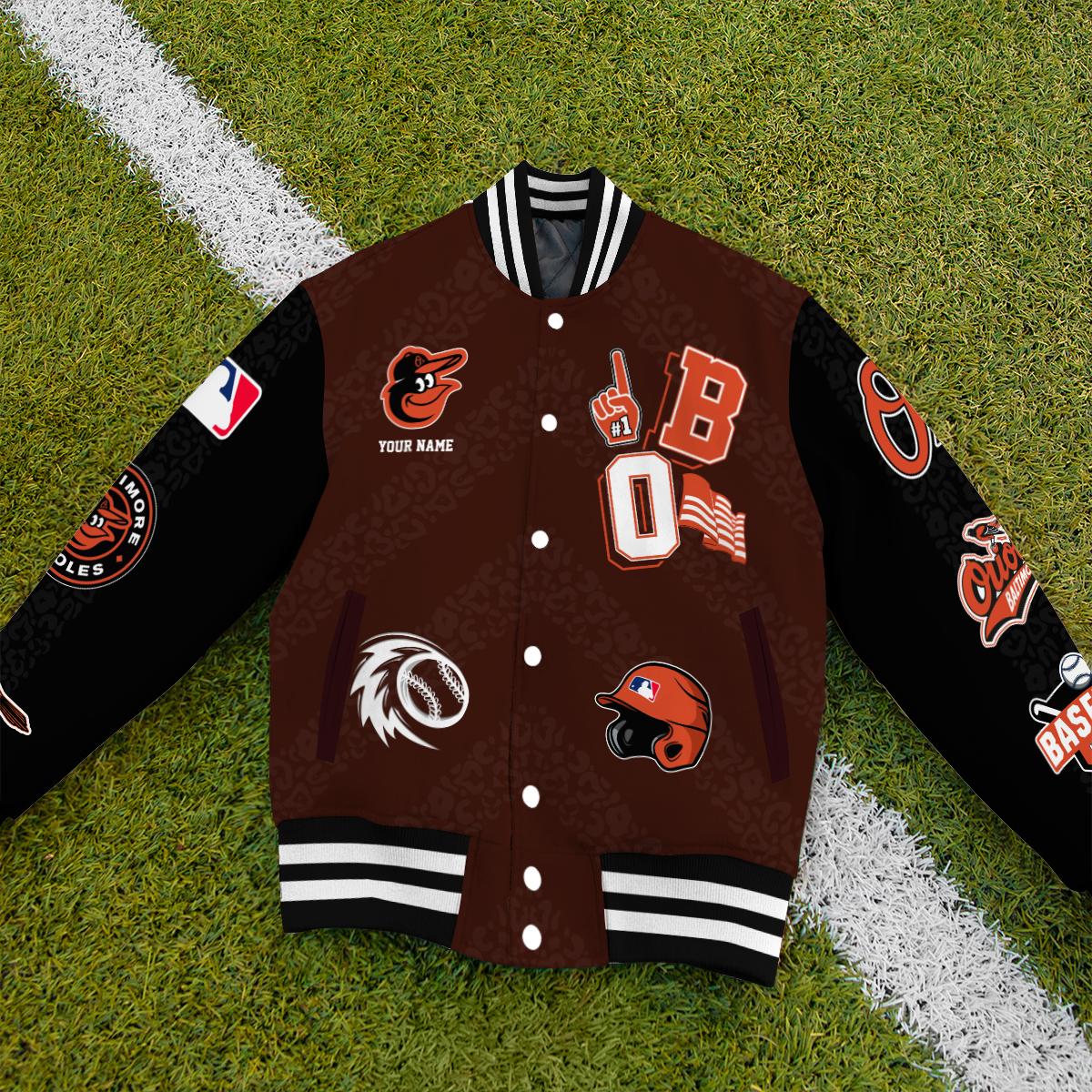 Baltimore Orioles Premium New Varsity Jacket MLB AZCAVJK0000228