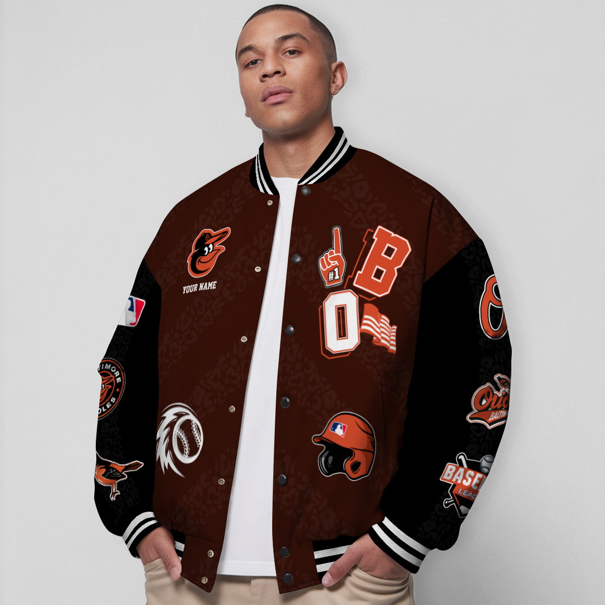 Baltimore Orioles Premium New Varsity Jacket MLB AZCAVJK0000228