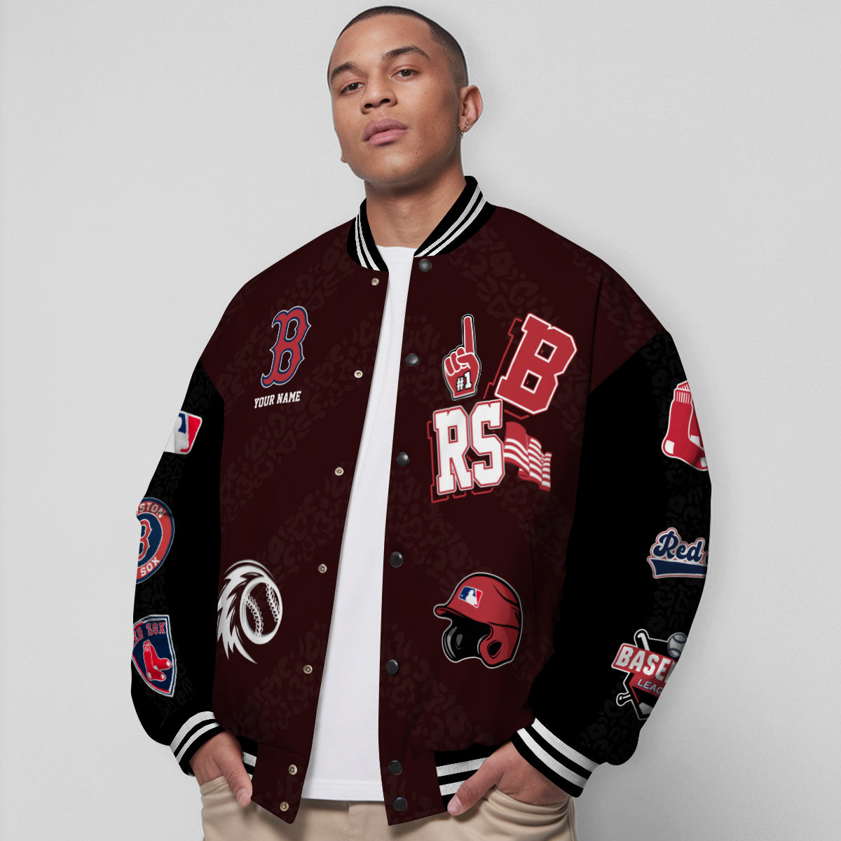 Boston Red Sox Premium New Varsity Jacket MLB AZCAVJK0000229