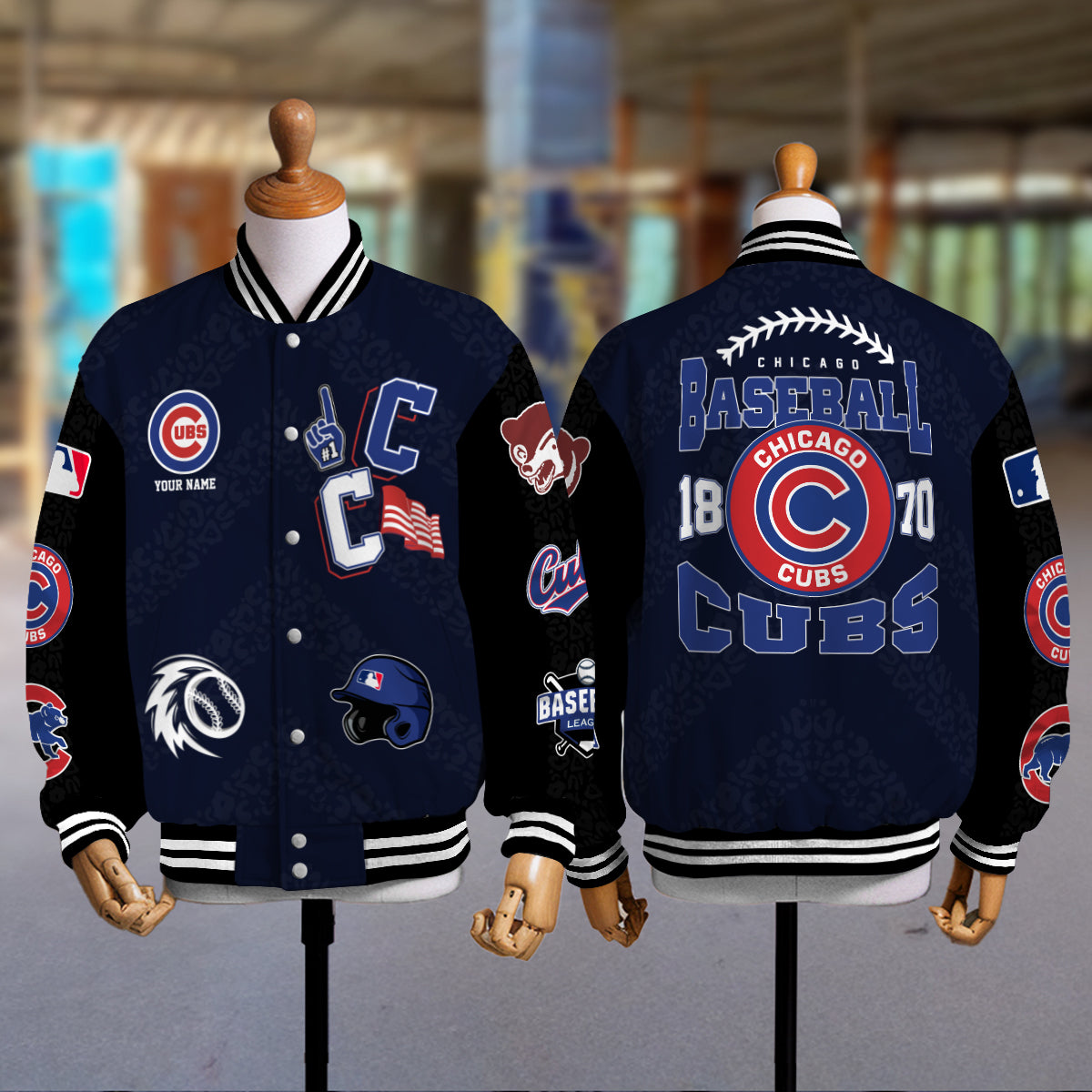 Chicago Cubs Premium New Varsity Jacket MLB AZCAVJK0000230
