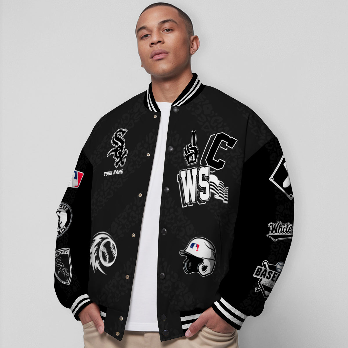 Chicago White Sox Premium New Varsity Jacket MLB AZCAVJK0000231