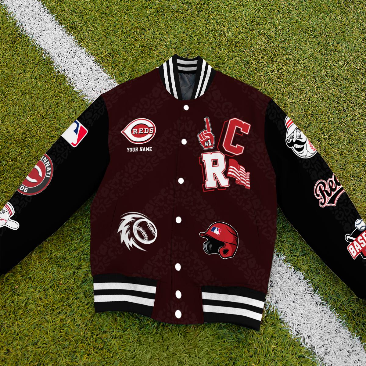 Cincinnati Reds Premium New Varsity Jacket MLB AZCAVJK0000232