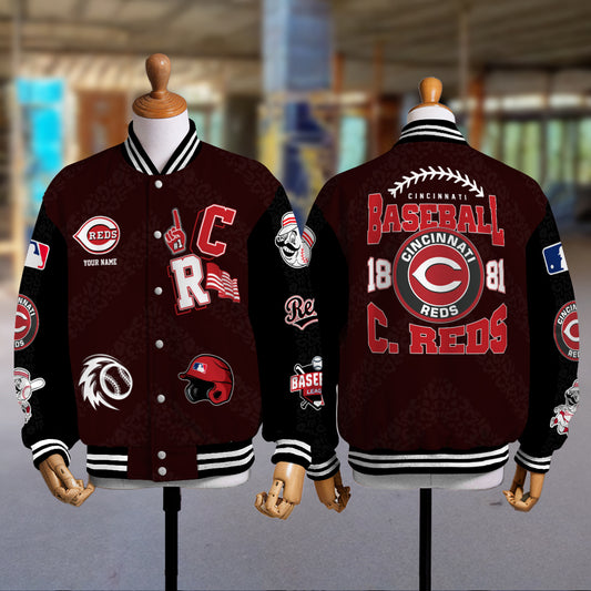 Cincinnati Reds Premium New Varsity Jacket MLB AZCAVJK0000232
