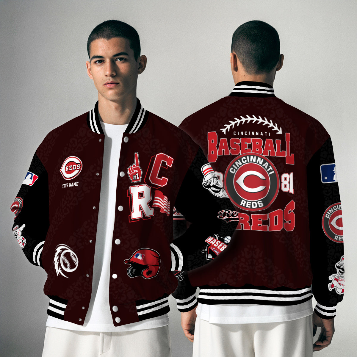 Cincinnati Reds Premium New Varsity Jacket MLB AZCAVJK0000232