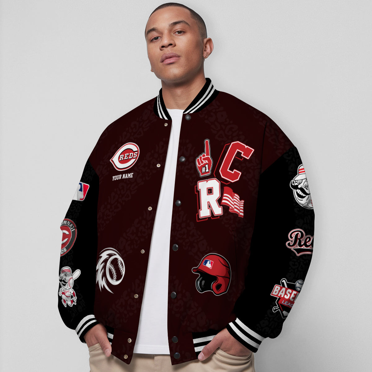 Cincinnati Reds Premium New Varsity Jacket MLB AZCAVJK0000232