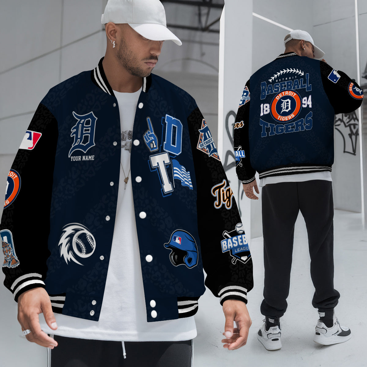 Detroit Tigers Premium New Varsity Jacket MLB AZCAVJK0000235