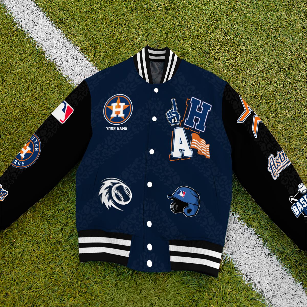 Houston Astros Premium New Varsity Jacket MLB AZCAVJK0000236