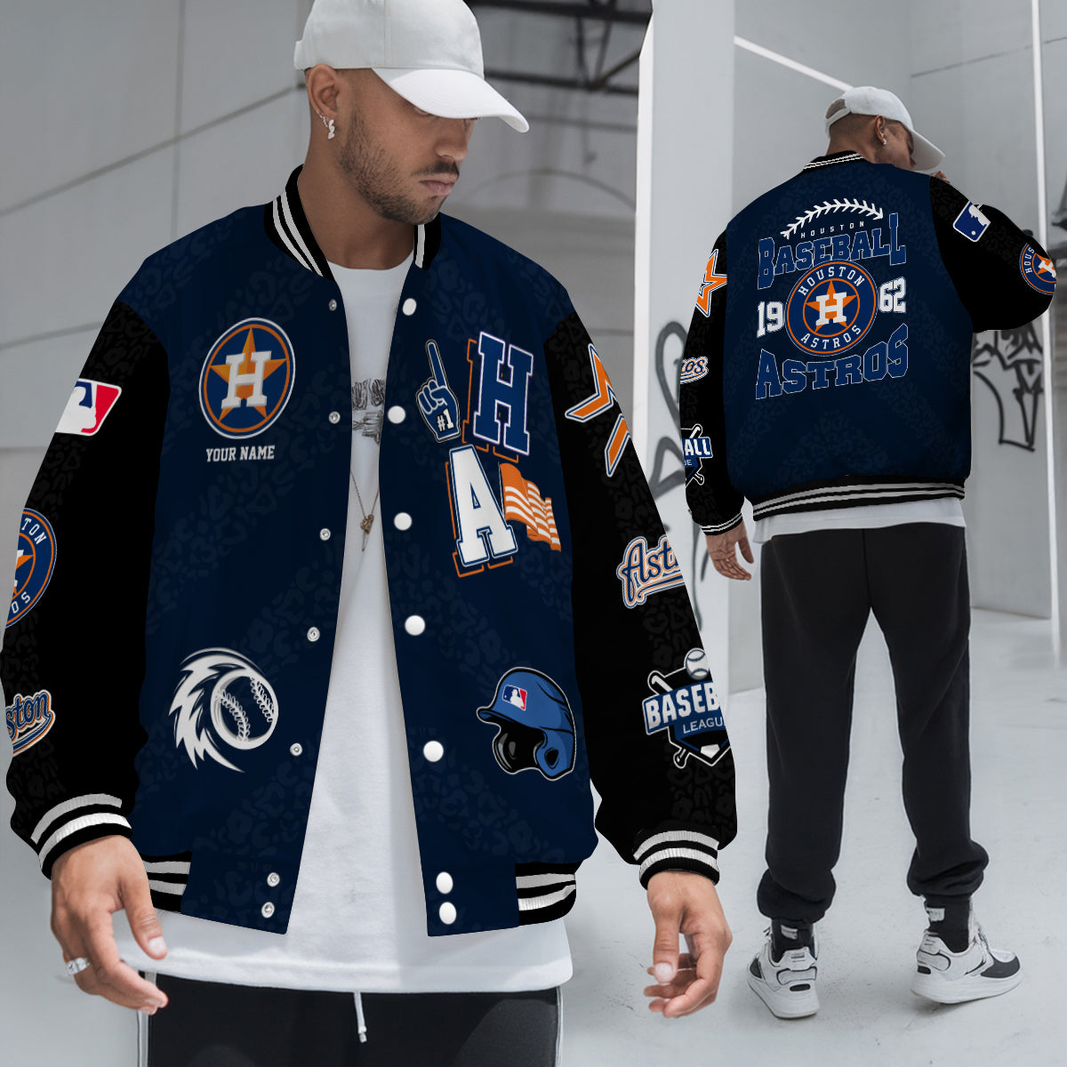 Houston Astros Premium New Varsity Jacket MLB AZCAVJK0000236