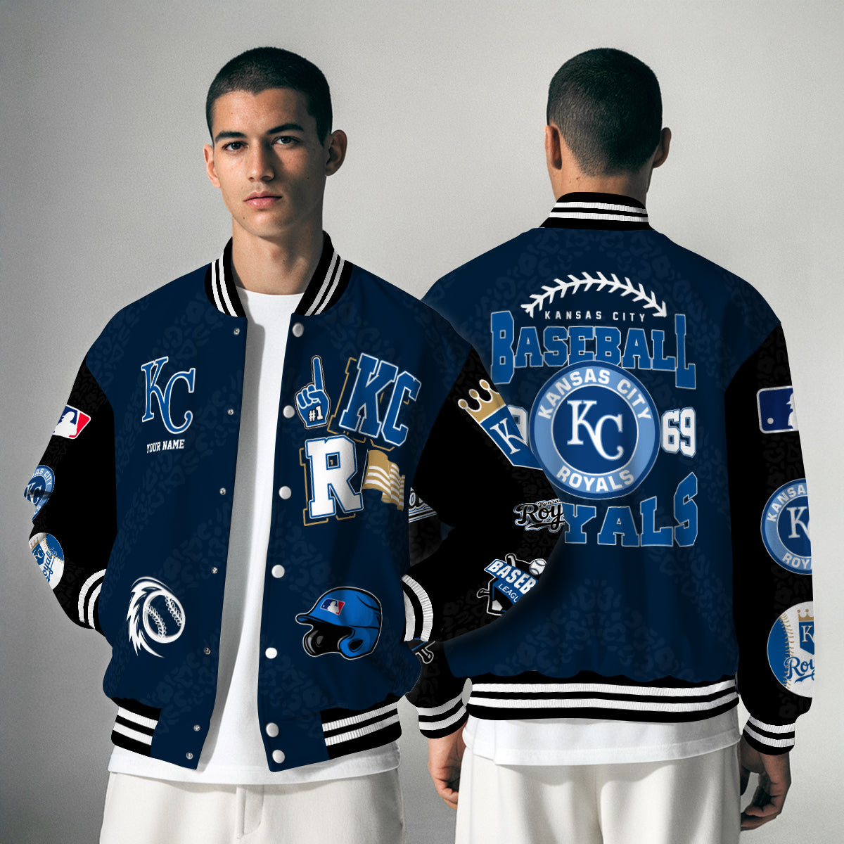 Kansas City Royals Premium New Varsity Jacket MLB AZCAVJK0000237