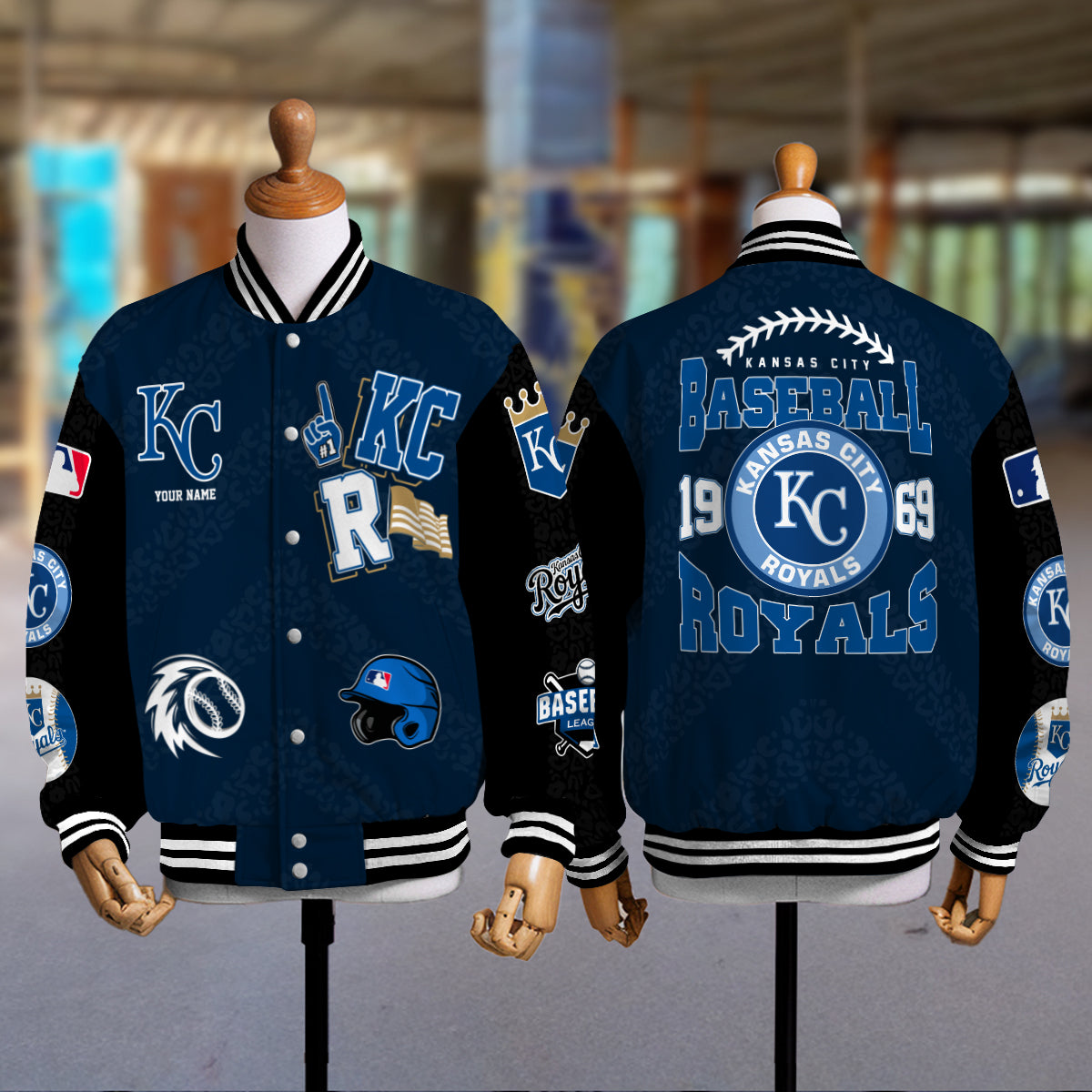 Kansas City Royals Premium New Varsity Jacket MLB AZCAVJK0000237