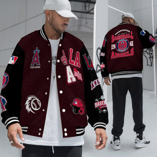 Los Angeles Angels Premium New Varsity Jacket MLB AZCAVJK0000238