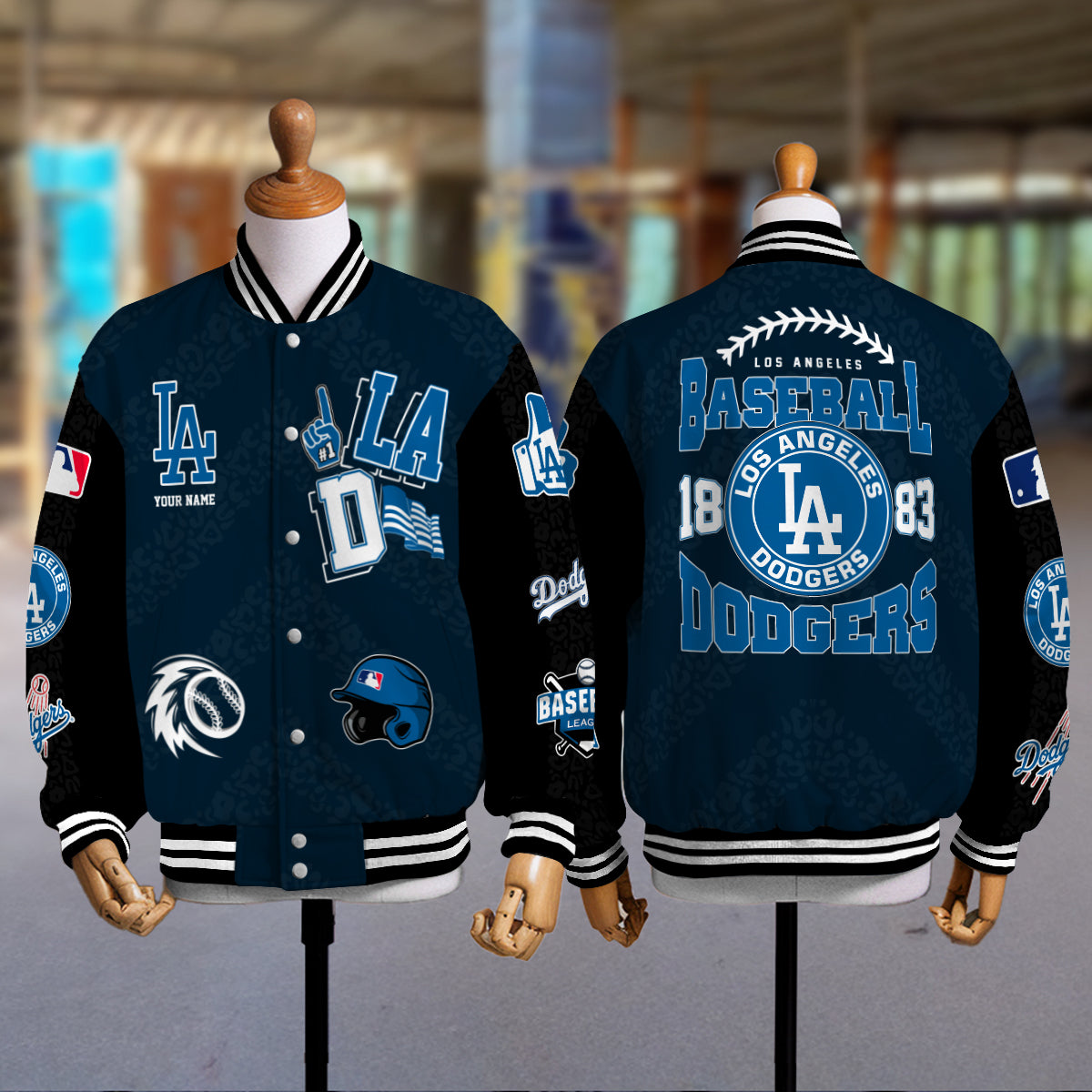 Los Angeles Dodgers Premium New Varsity Jacket MLB AZCAVJK0000239