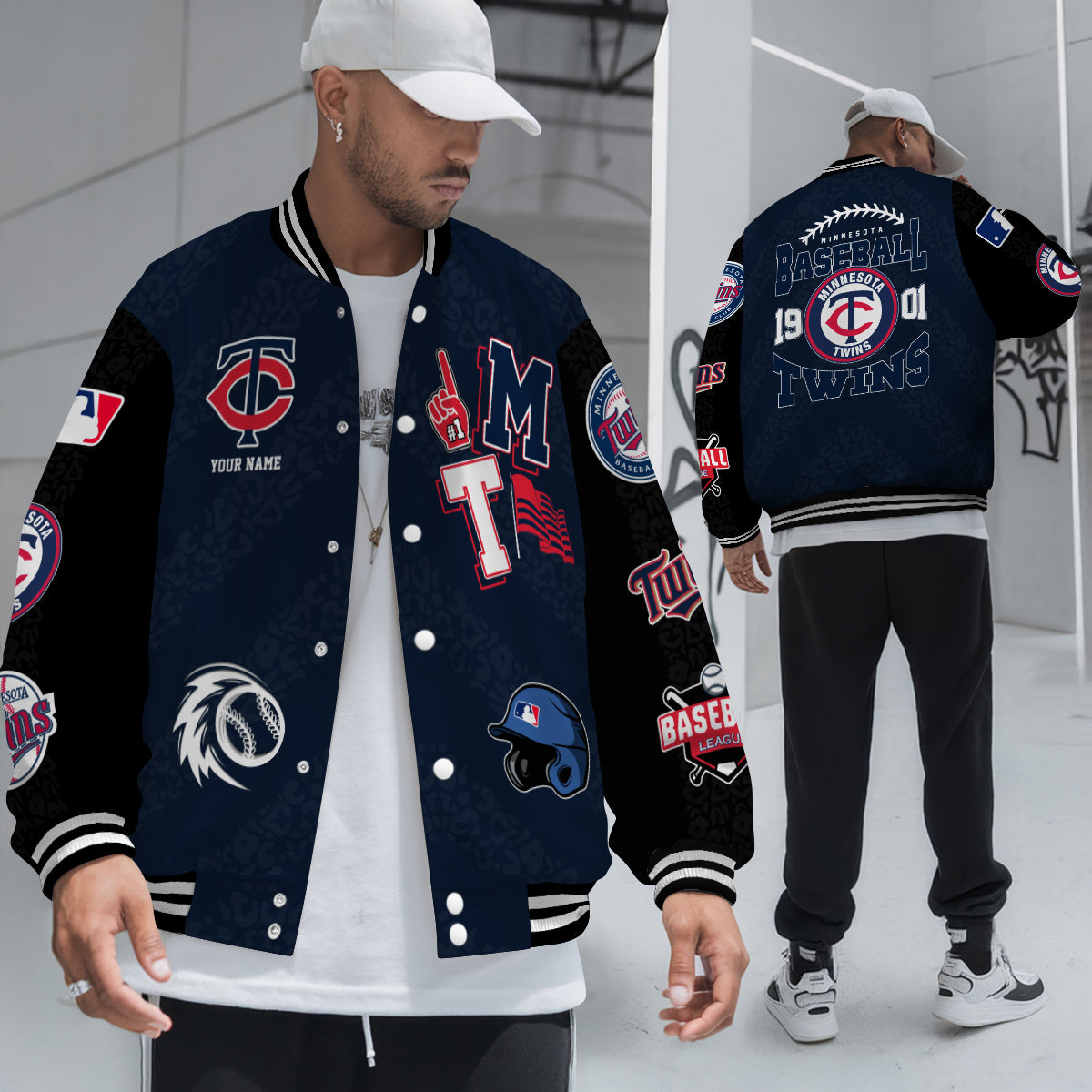 Minnesota Twins Premium New Varsity Jacket MLB AZCAVJK0000242