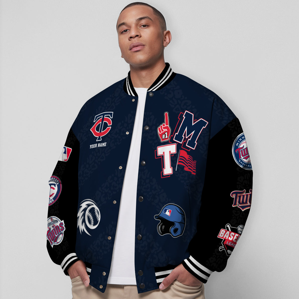 Minnesota Twins Premium New Varsity Jacket MLB AZCAVJK0000242