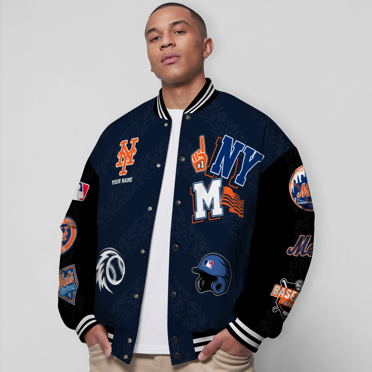 New York Mets Premium New Varsity Jacket MLB AZCAVJK0000243
