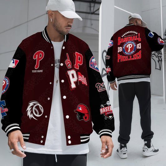 Philadelphia Phillies Premium New Varsity Jacket MLB AZCAVJK0000246