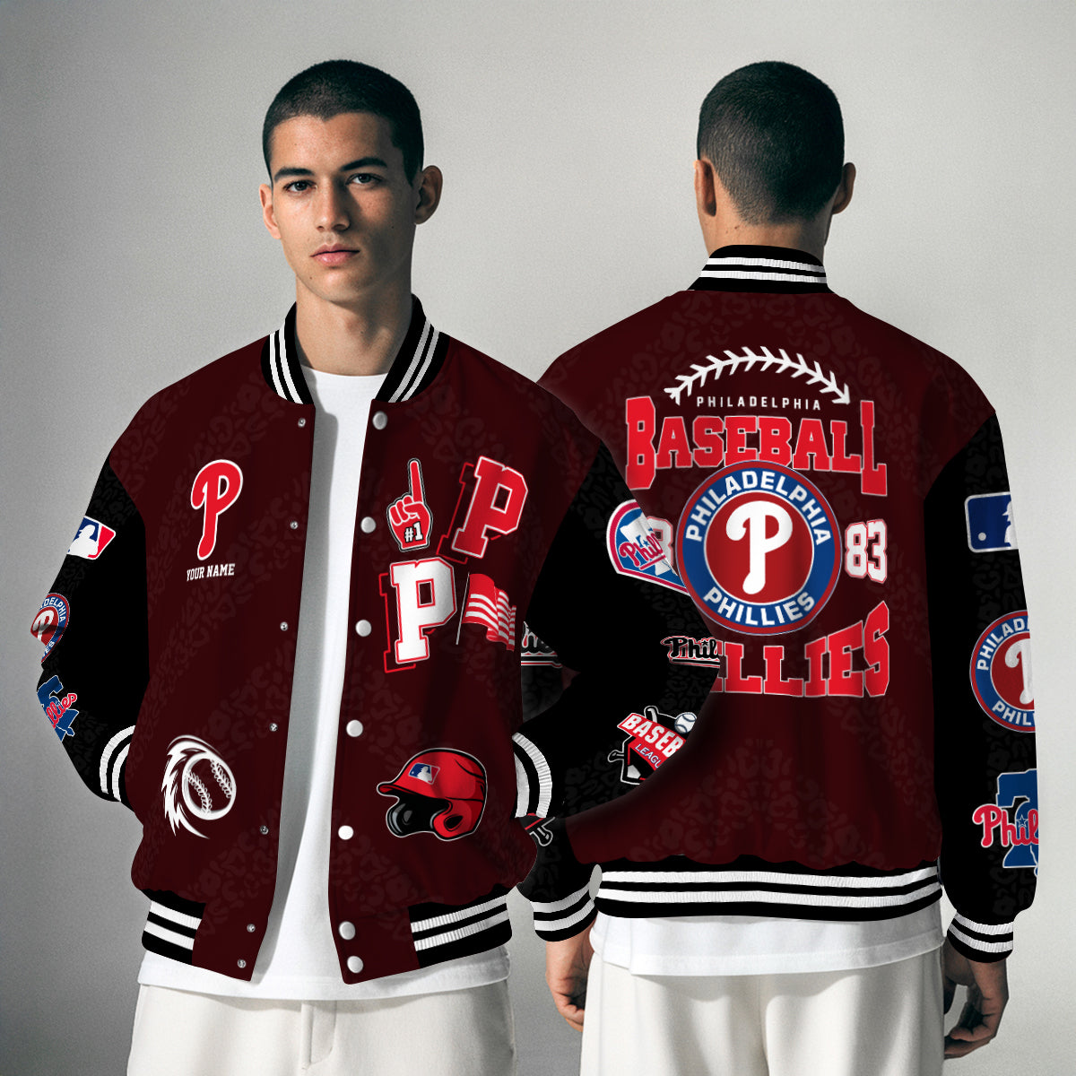 Philadelphia Phillies Premium New Varsity Jacket MLB AZCAVJK0000246