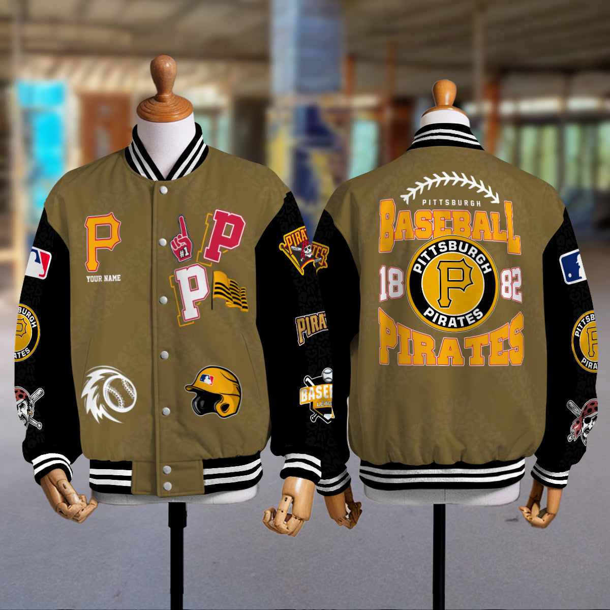 Pittsburgh Pirates Premium New Varsity Jacket MLB AZCAVJK0000247