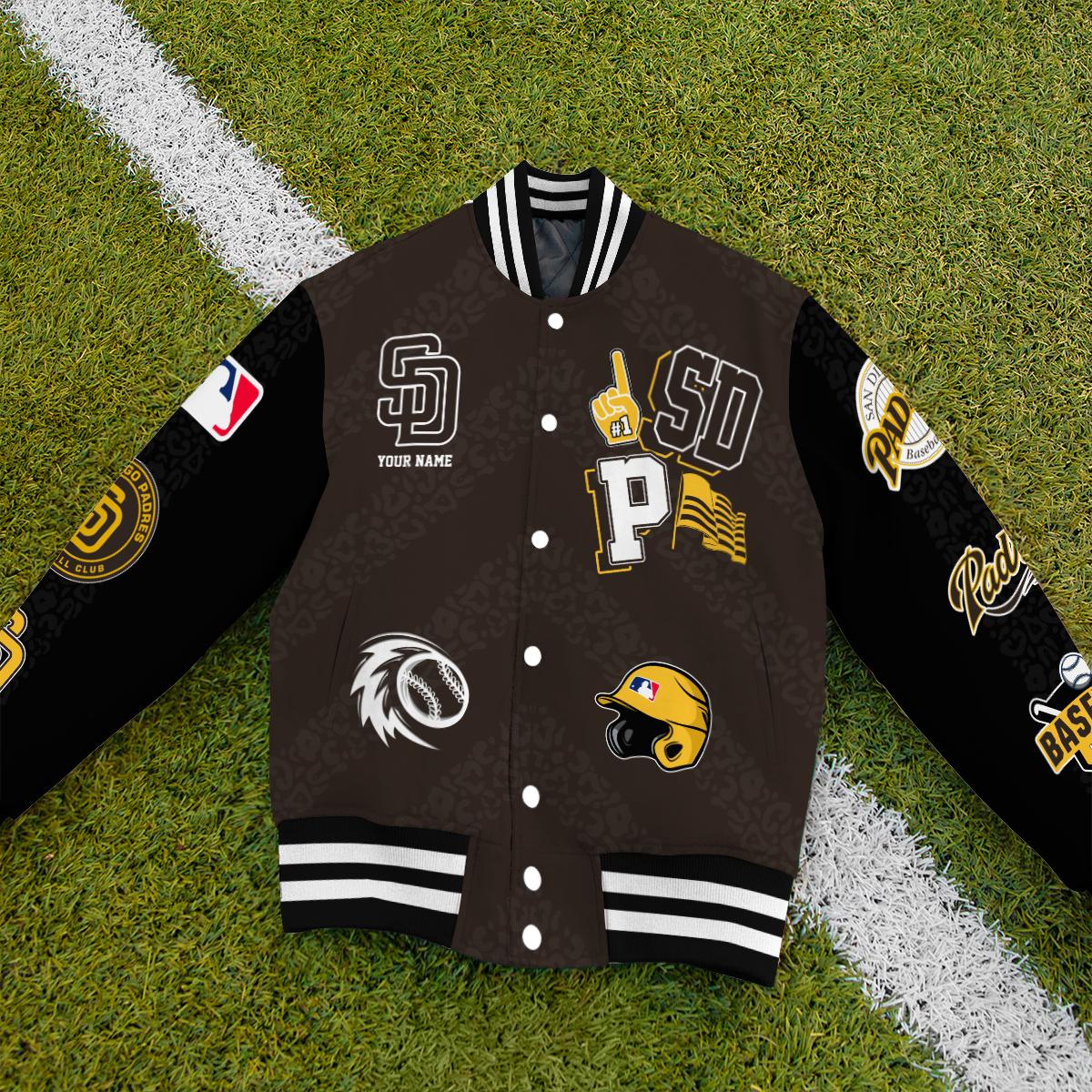 San Diego Padres Premium New Varsity Jacket MLB AZCAVJK0000248