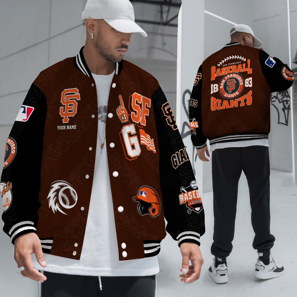 San Francisco Giants Premium New Varsity Jacket MLB AZCAVJK0000249