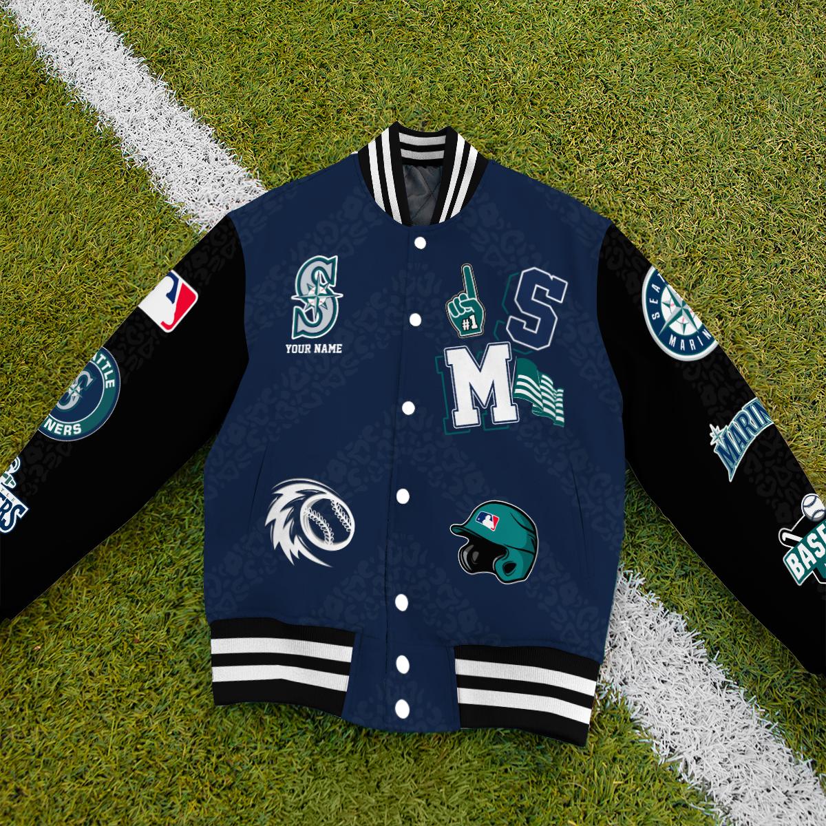 Seattle Mariners Premium New Varsity Jacket MLB AZCAVJK0000250