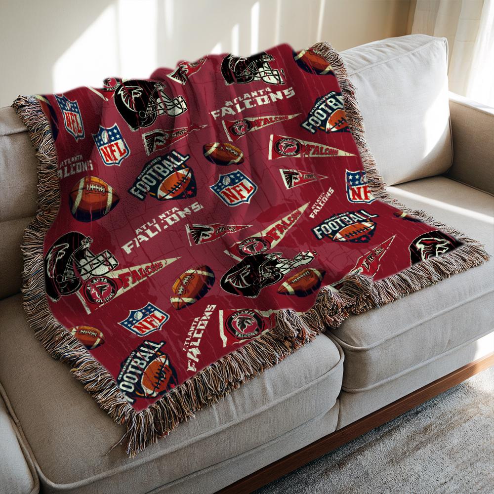 Atlanta Falcons Premium New Woven Throw Blanket AZCAWVB000162