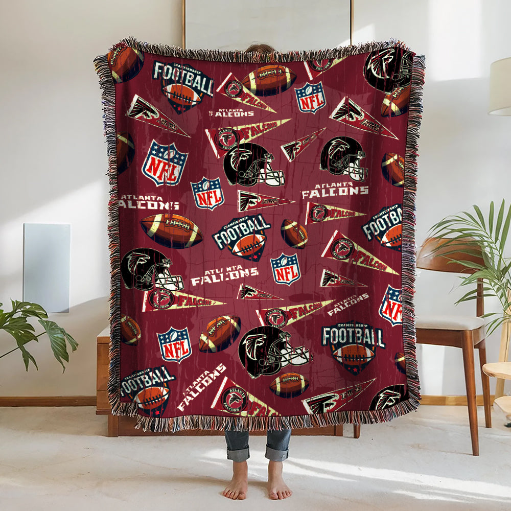Atlanta Falcons Premium New Woven Throw Blanket AZCAWVB000162