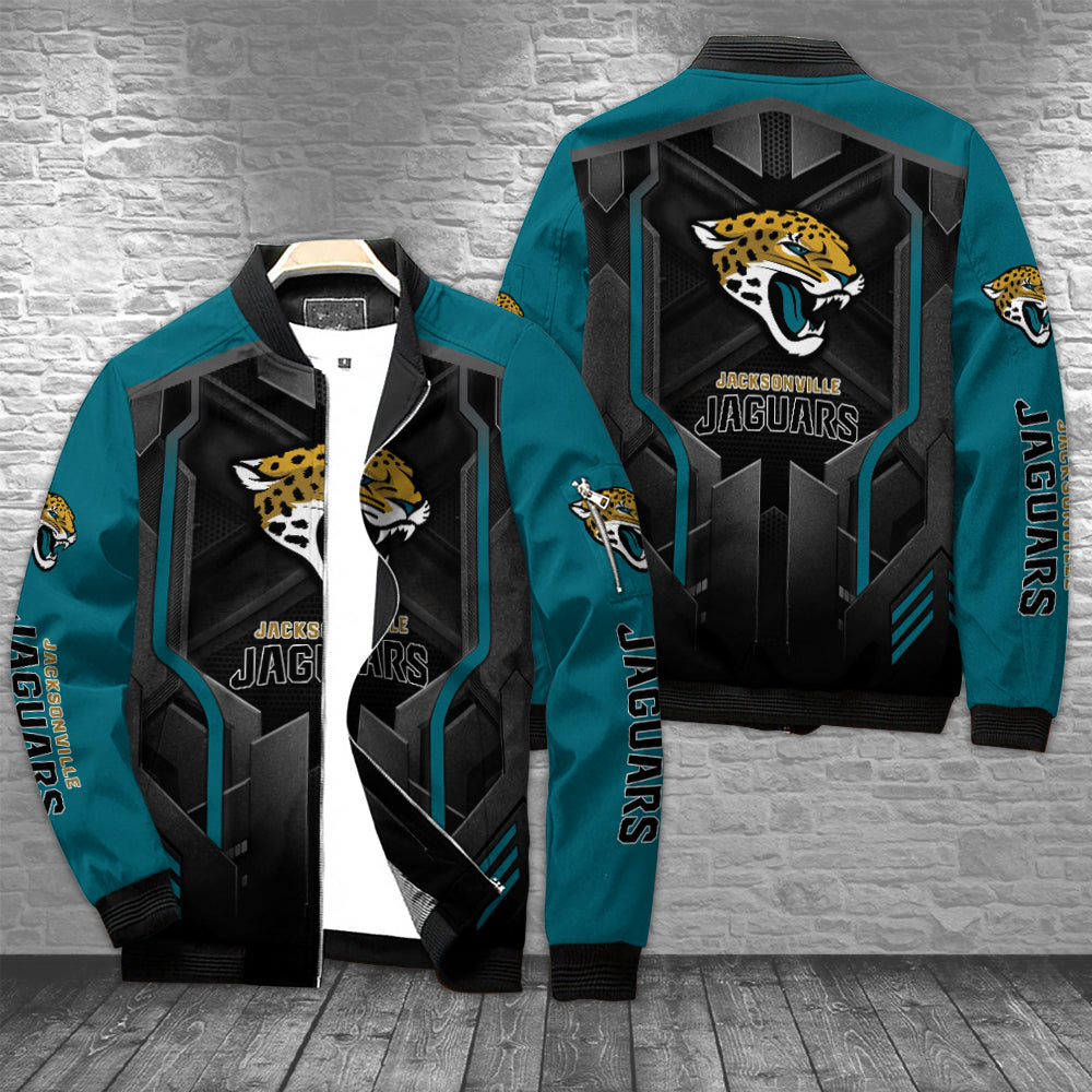 Jacksonville Jaguars Personalized Bomber Jacket AZCBJ031