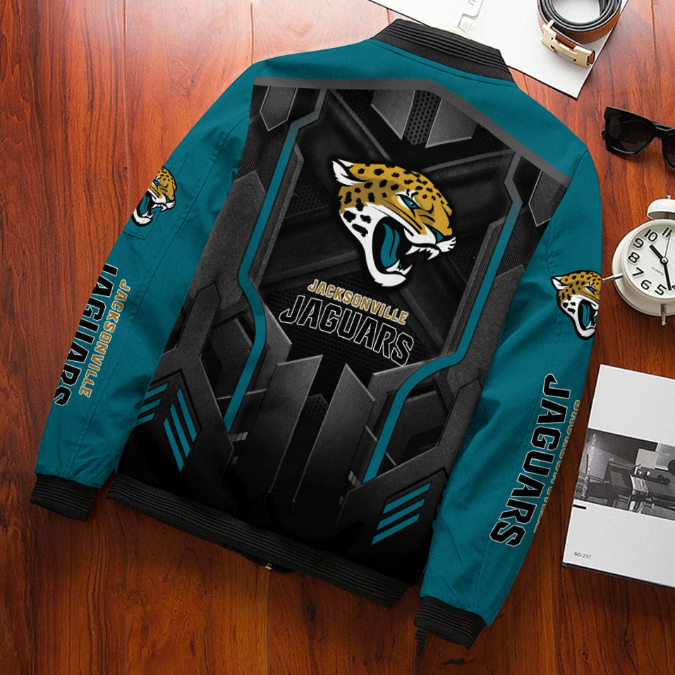 Jacksonville Jaguars Personalized Bomber Jacket AZCBJ031