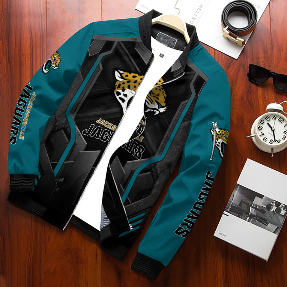 Jacksonville Jaguars Personalized Bomber Jacket AZCBJ031