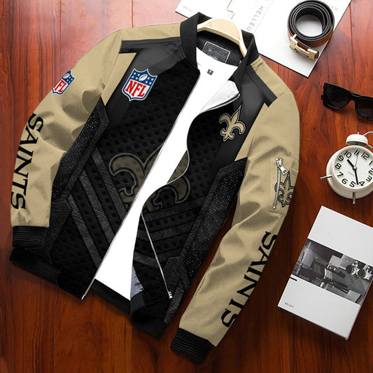 New Orleans Saints Personalized Bomber Jacket AZCBJ033