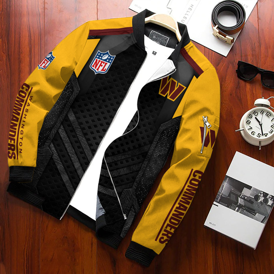 Washington Commanders Personalized Bomber Jacket AZCBJ037