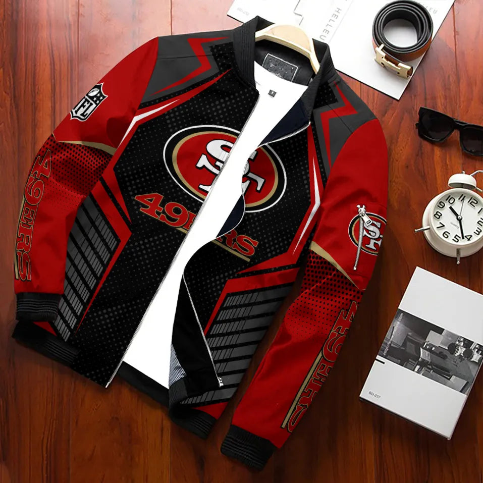 San Francisco 49ers Personalized Bomber Jacket AZCBJ055