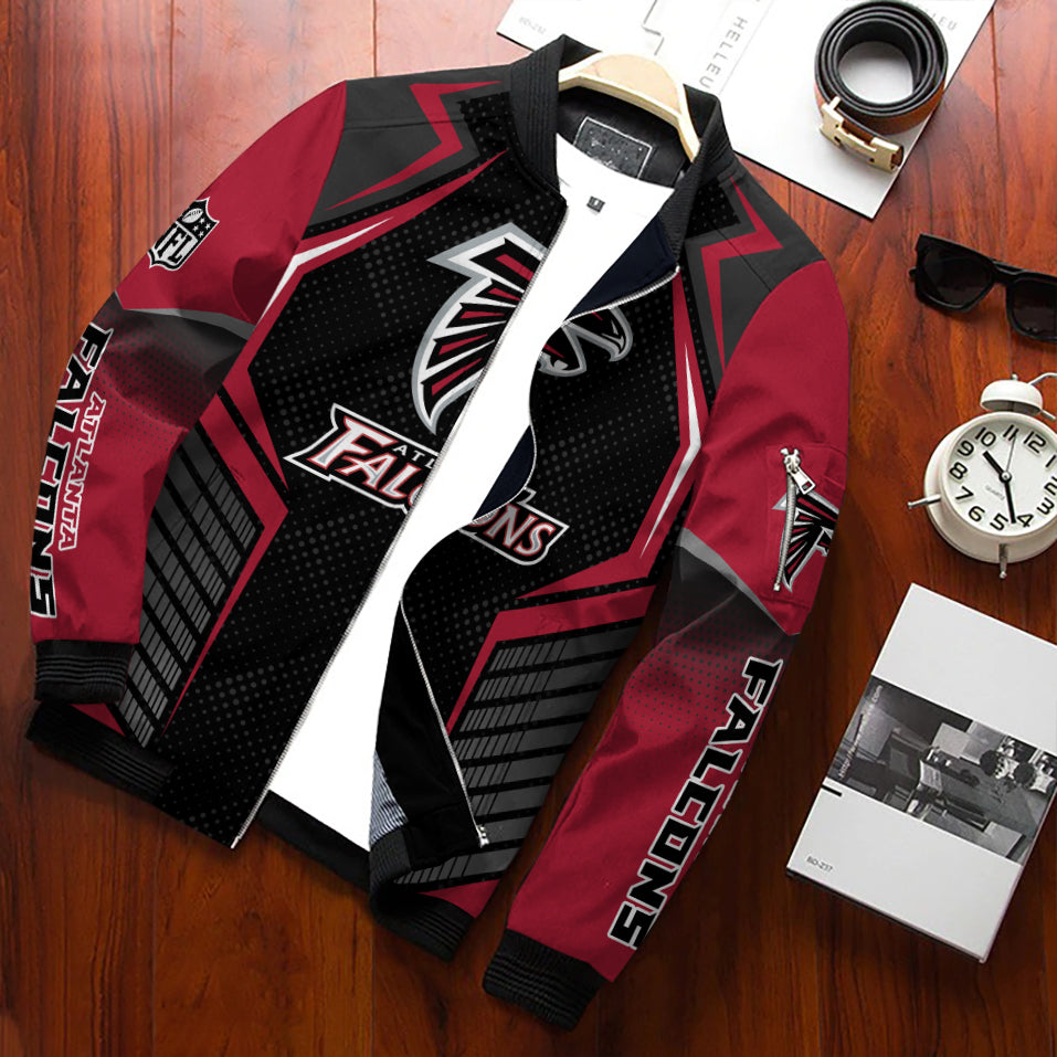 Atlanta Falcons Personalized Bomber Jacket AZCBJ058