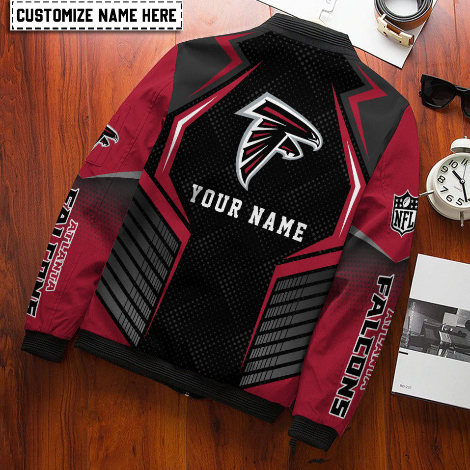 Atlanta Falcons Personalized Bomber Jacket AZCBJ058