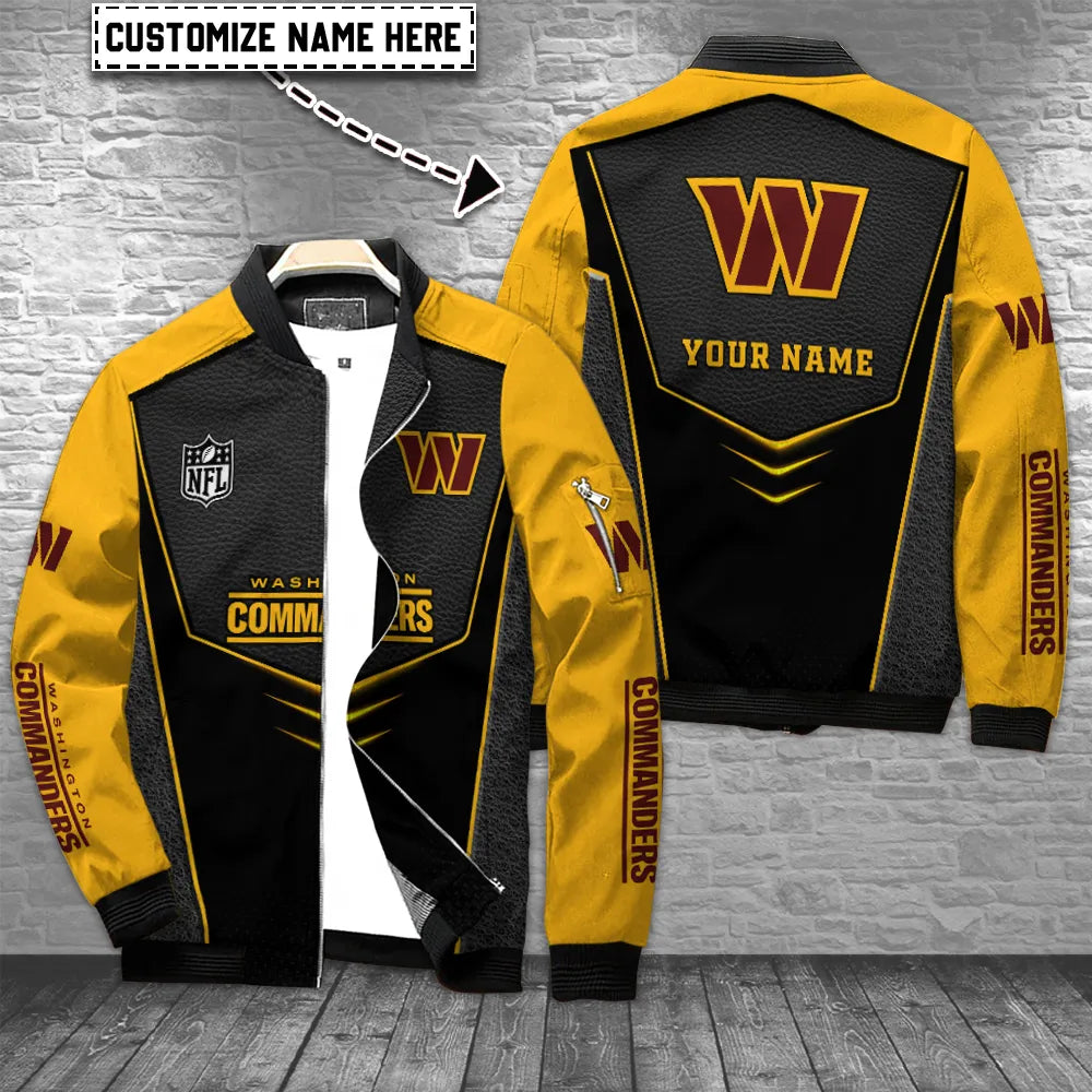 Washington Commanders Personalized Bomber Jacket AZCBJ062