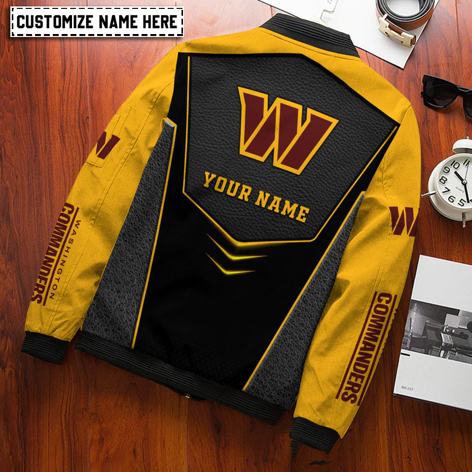 Washington Commanders Personalized Bomber Jacket AZCBJ062