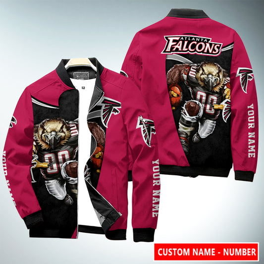 Atlanta Falcons Personalized Bomber Jacket AZCBJ071