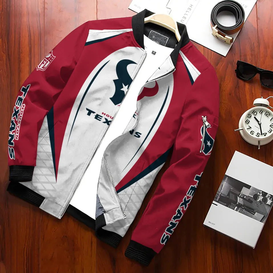 Houston Texans Personalized Bomber Jacket AZCBJ079