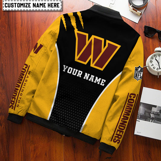 Washington Commanders Personalized Bomber Jacket AZCBJ088