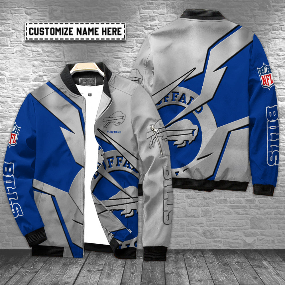 Buffalo Bills Personalized Bomber Jacket AZCBJ090