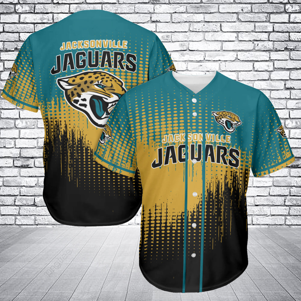 Jacksonville Jaguars Baseball Jersey AZC35